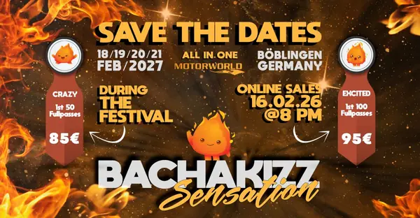 BachaKizz Sensation 2027 - All in One Bachata & Kizomba Festival - bachata, kizomba festival in Böblingen, Germany