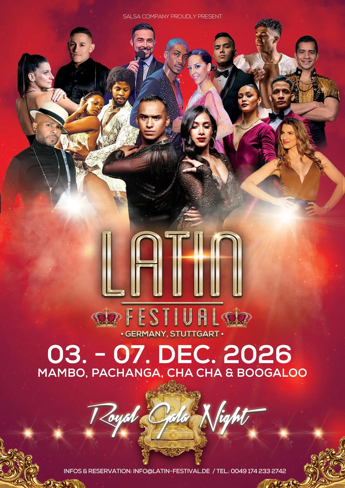 Latin Festival Germany - bachata, salsa festival in Stuttgart, Germany