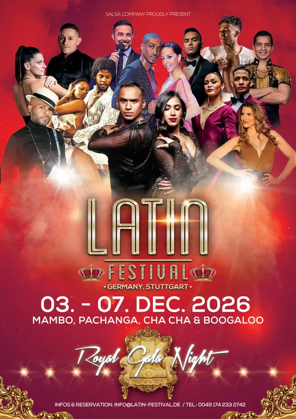 Latin Festival Germany - bachata, salsa festival in Stuttgart, Germany