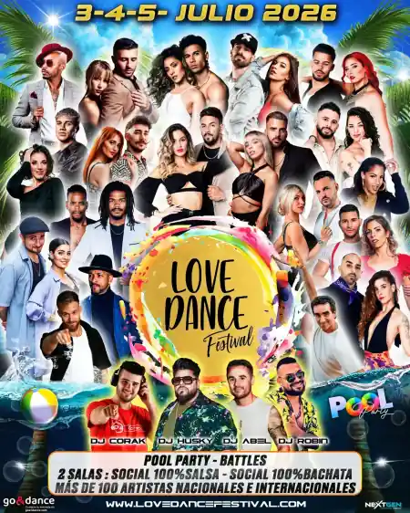 Love Dance Festival 14Edition - Julio 2026 - bachata, salsa festival in Santa Susanna, Spain