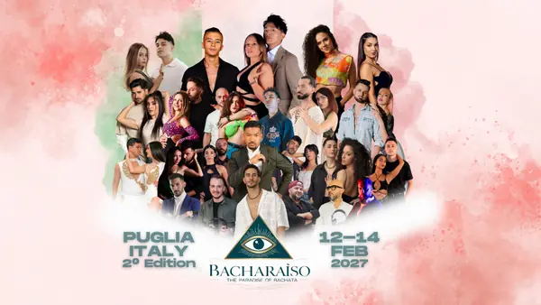 Bacharaíso 2027 | The Paradise of Bachata - bachata festival in Castellaneta Marina, Italy