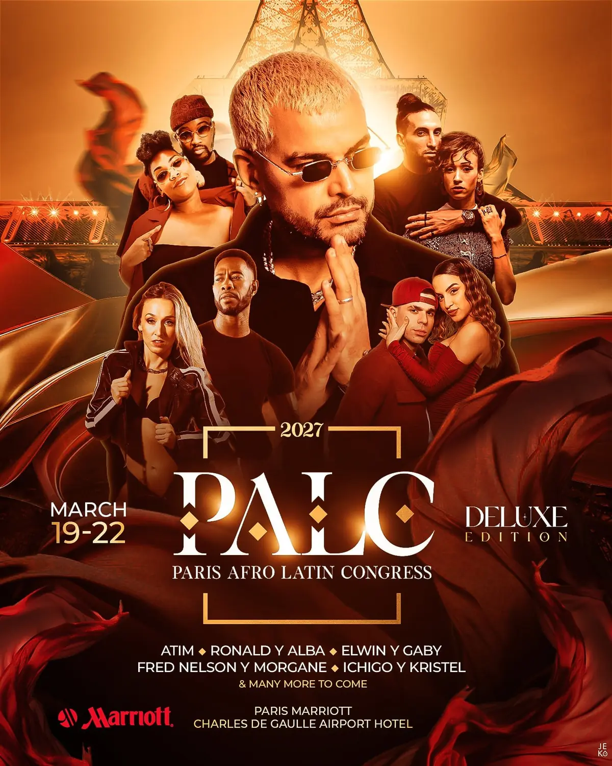 PARIS AFRO LATIN CONGRESS 2027 - DELUXE EDITION - bachata, kizomba, salsa, zouk festival in Roissy-en-France, France