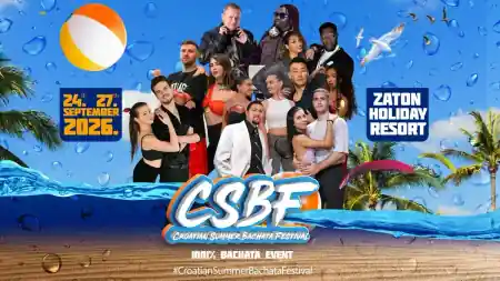 Croatian Summer Bachata Festival - bachata festival in Zaton, Croatia