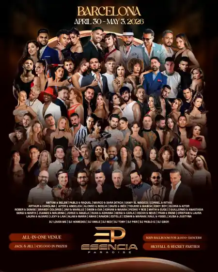 Esencia Paradise 2026 Bachata Festival - Bachata festival in Barcelona, Spain