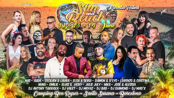 Sun & Beach Kizomba Festival 2026 - 7th Edition - kizomba festival in Santa Susanna, España