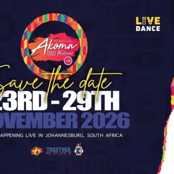 7th INTERNATIONAL AKOMA DANCE SPIRIT FESTIVAL SOUTH AFRICA - salsa, bachata, kizomba festival in Johannesburg, South Africa