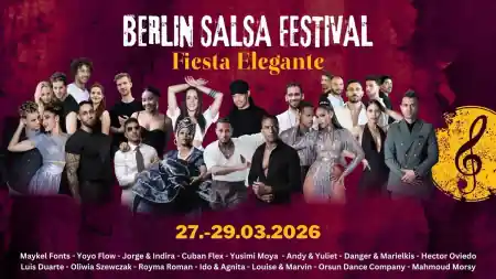Berlin Salsa Festival 4 "Fiesta Elegante" - salsa festival in Berlin, Germany