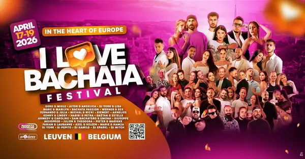 I LOVE BACHATA Festival 2026 - bachata festival in Leuven, Belgium