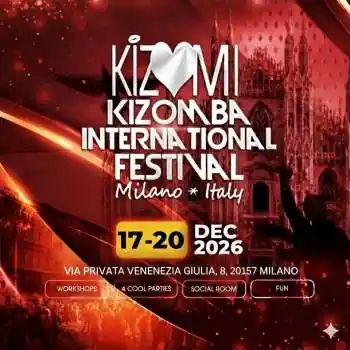KIZMI 2026 - Kizomba Milano International Festival - kizomba festival in Milan, Italy