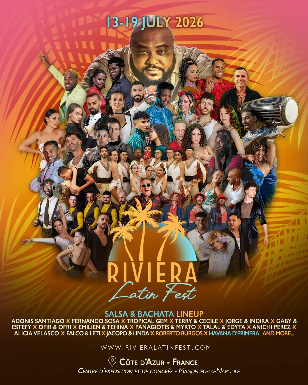 RIVIERA LATIN FEST - bachata, salsa festival in MANDELIEU LA NAPOULE , France