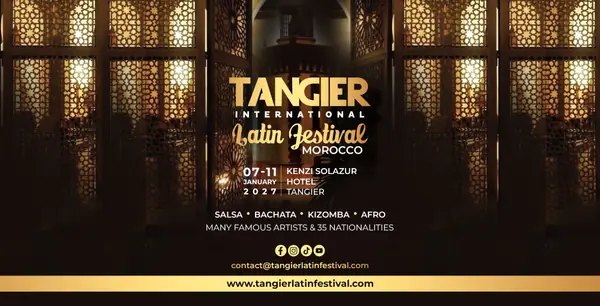 Tangier International Latin Festival 2027 - bachata, kizomba, salsa festival in TANGER, Morocco