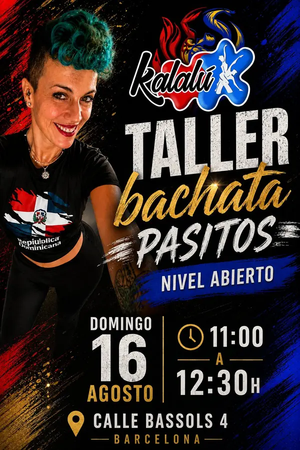 TALLER ESPECIAL FOOTWORK BACHATA TRADICIONAL - bachata festival in Barcelona, Spain