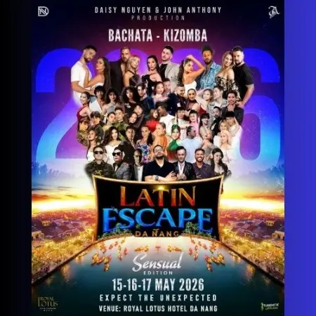 Latin Escape Da Nang poster, Da Nang, Vietnam