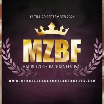 MZBF 2026 - bachata, zouk festival in Madrid, Spain