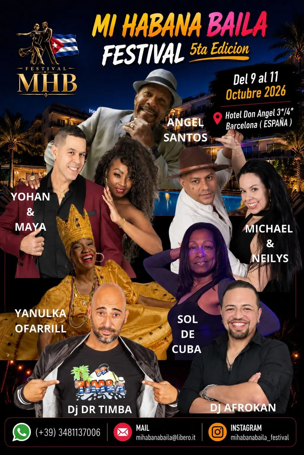 MI HABANA BAILA FESTIVAL (5ta Edicion) BARCELONA - bachata festival in Barcelona, Spain