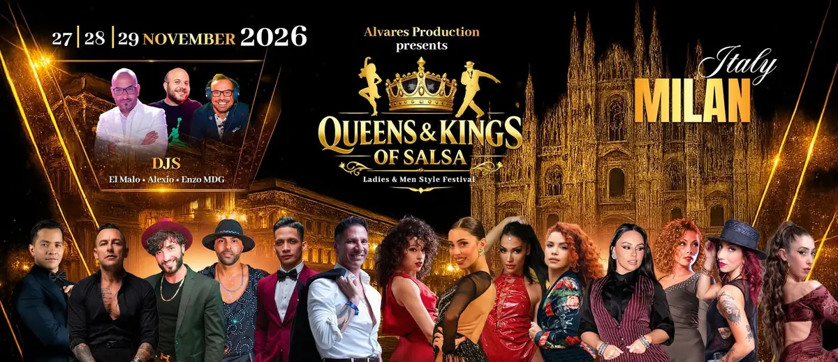 QUEENS & KINGS OF SALSA 2026 - salsa festival in SESTO SAN GIOVANNI, Italy