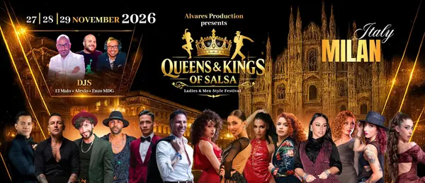 QUEENS & KINGS OF SALSA 2026 - salsa festival in SESTO SAN GIOVANNI, Italy