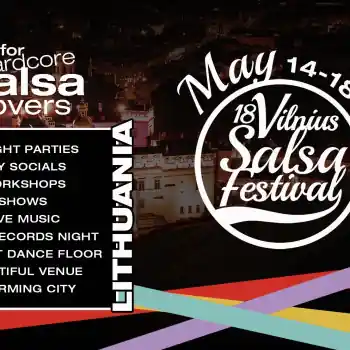 18th Vilnius Salsa Festival 2026 - salsa festival in 03202 Vilnius, Lithuania