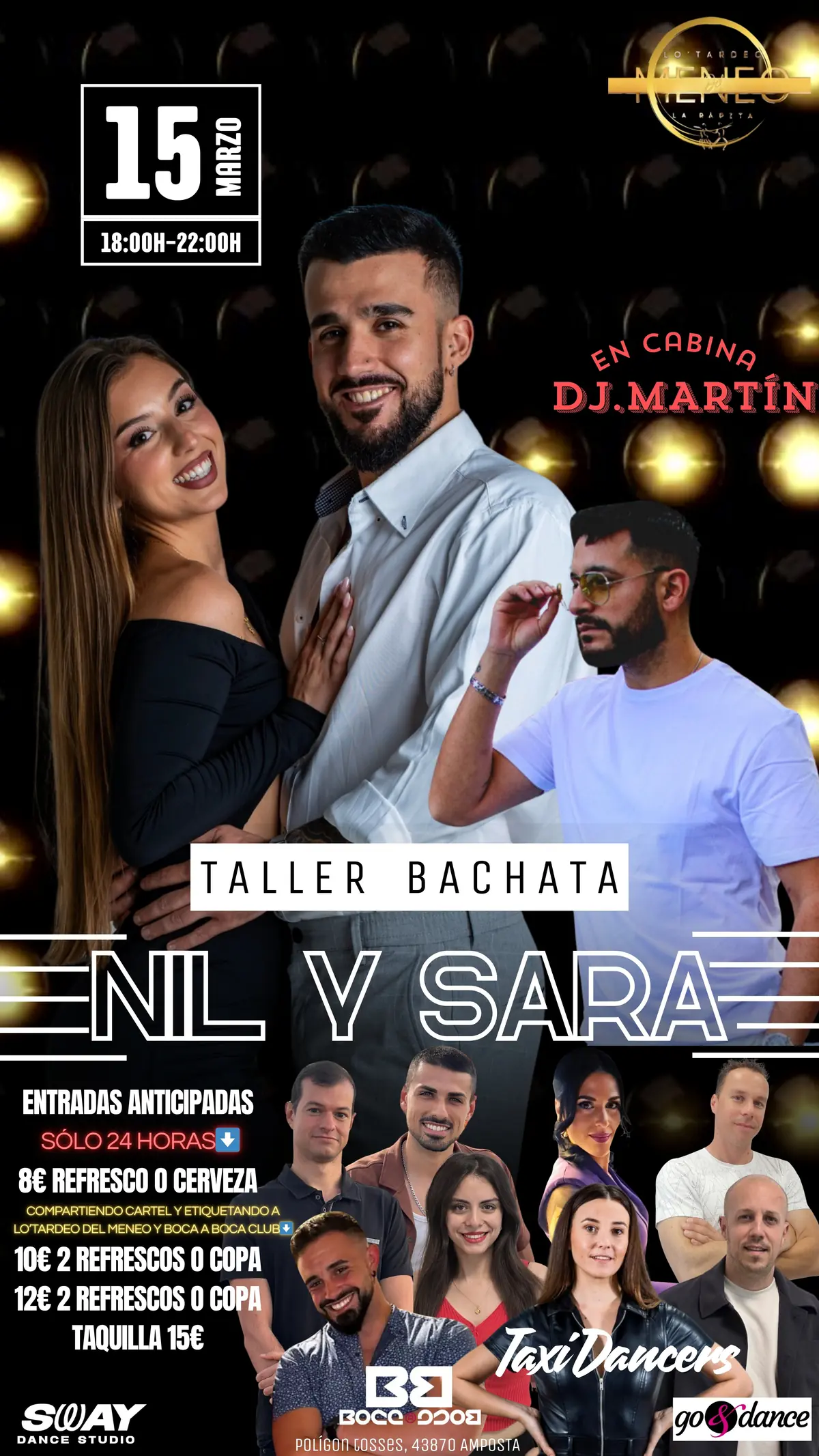 LO’TARDEO DEL MENEO by BOCA A BOCA - bachata festival in Amposta, Spain
