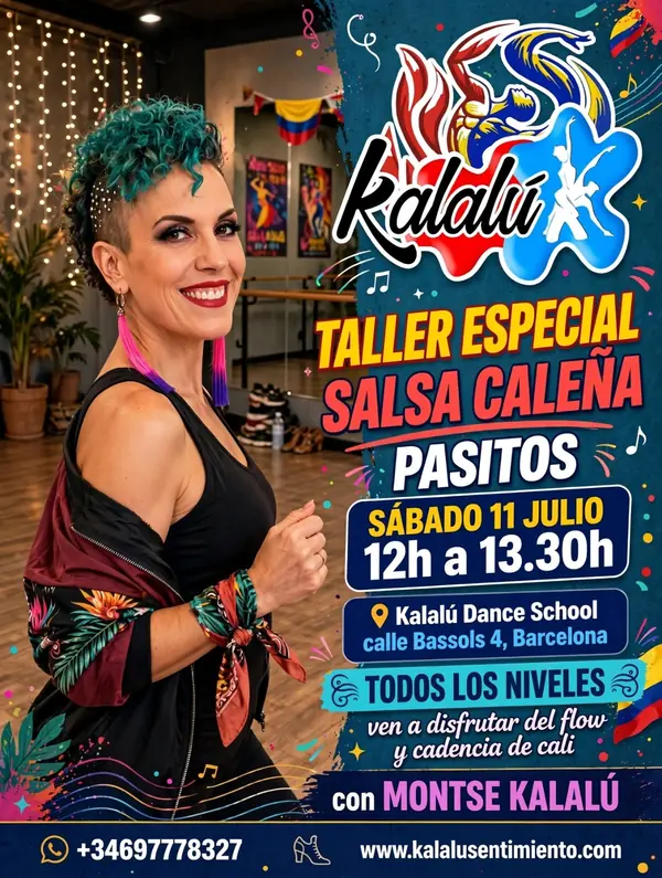 Cali-style Salsa Workshop: Footwork - salsa festival in Barcelona, Spain