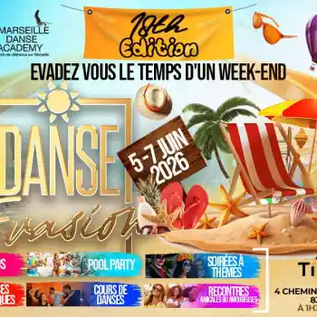 DANSE EVASION 2026 - salsa, bachata, kizomba festival in 83490 Le Muy, France