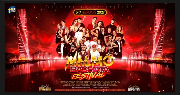 Malmö Bachata Festival (Sweden) - February 2027 - bachata festival in Malmö , Suecia