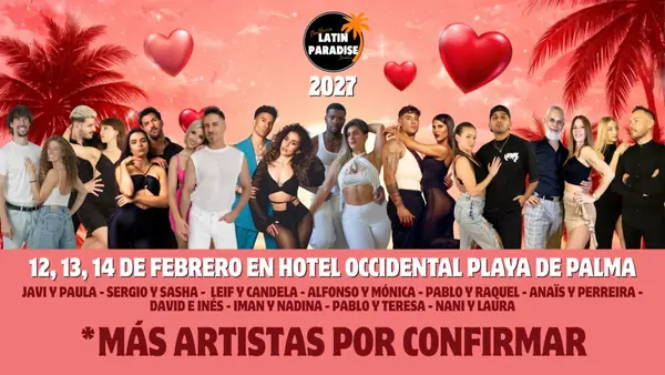 Mallorca Latin Paradise 2027 - bachata, salsa festival in Palma, España
