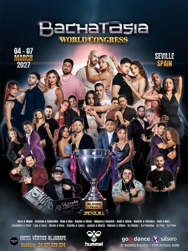 Bachatasia World Congress 2027 - bachata festival in Bormujos, España