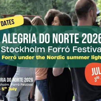 Alegria do Norte Stockholm 2026 - salsa, bachata, kizomba, zouk festival in Stockholm, Sweden