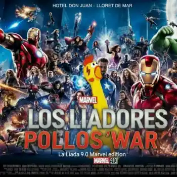 La Liada 9.0 Pollo´s War Marvel Edition - bachata festival in Girona, Spain