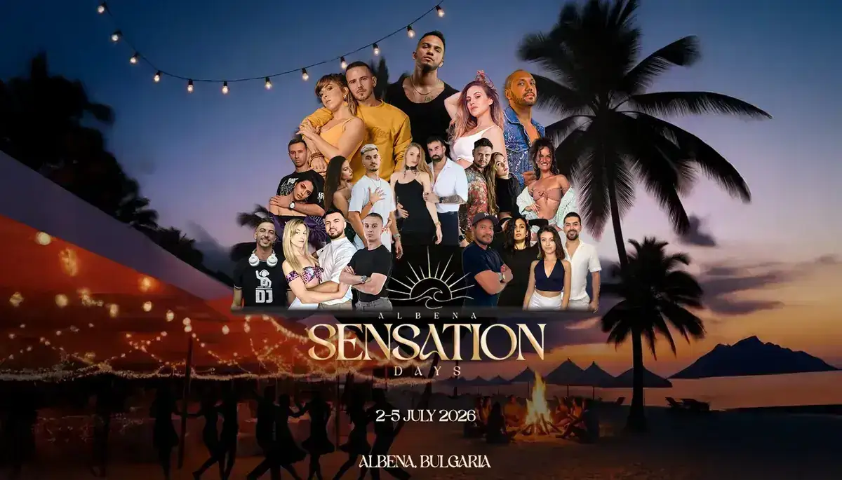 Sensation Days 2026 poster - Albena, Bulgaria