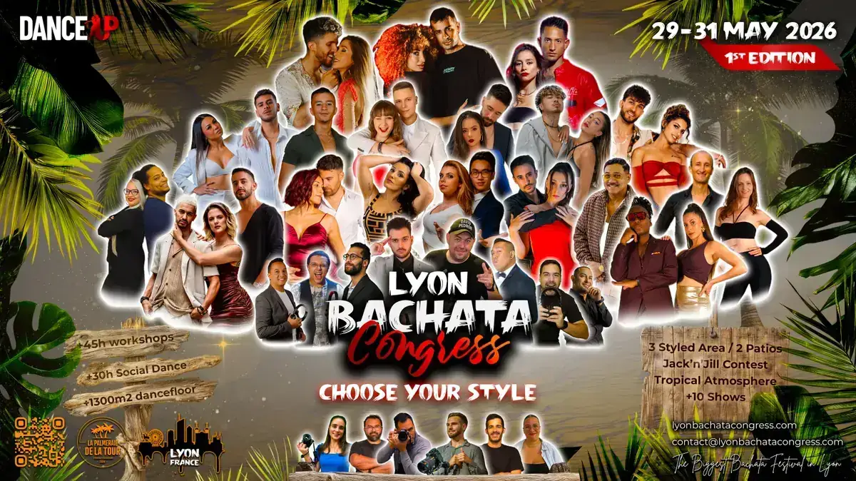 Lyon Bachata Congress 2026 - bachata festival in La Tour-de-Salvagny, France