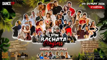 Lyon Bachata Congress 2026 - bachata festival in La Tour-de-Salvagny, France