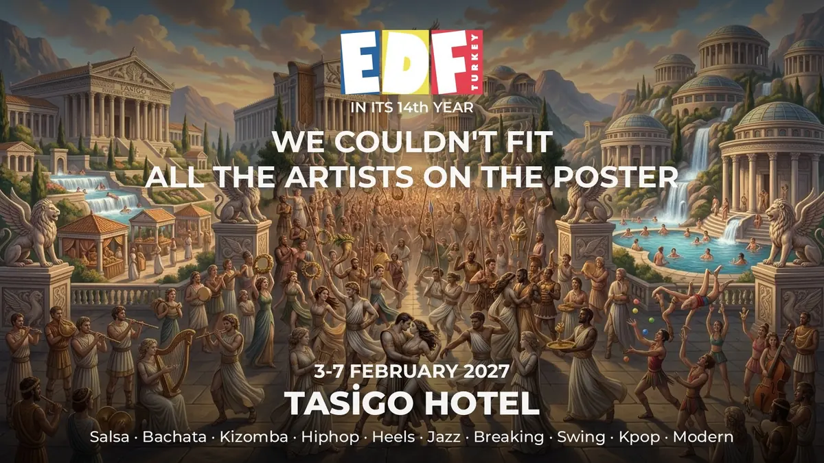 EDF Turkey - bachata, kizomba, salsa festival in Odunpazarı, Turkey