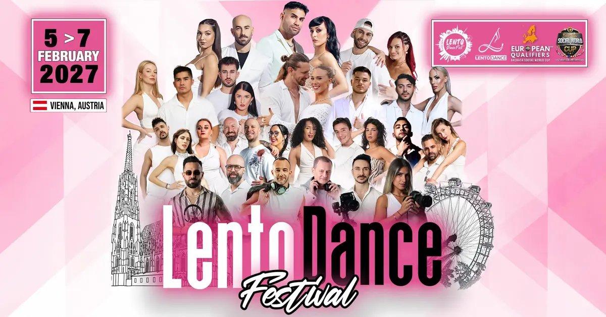 Lento Dance Festival - Vienna Bachata Festival 2027 - bachata festival in Vienna, Austria