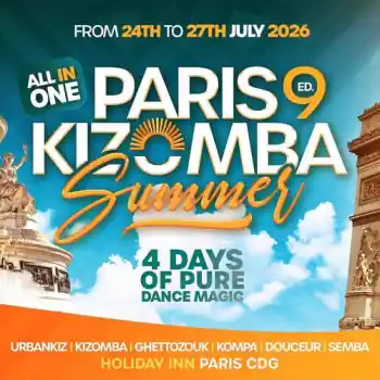 PARIS KIZOMBA SUMMER 9e Ed. - kizomba festival in Paris, France