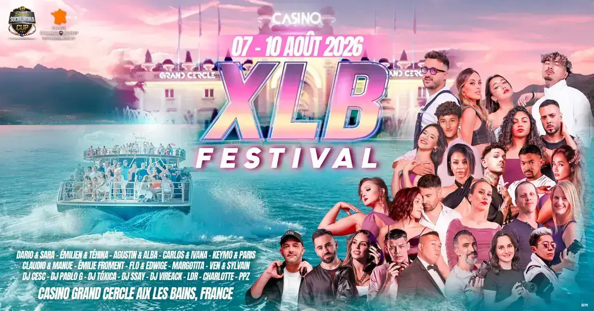XLB FESTIVAL 2026 - bachata festival in Aix-les-Bains, France