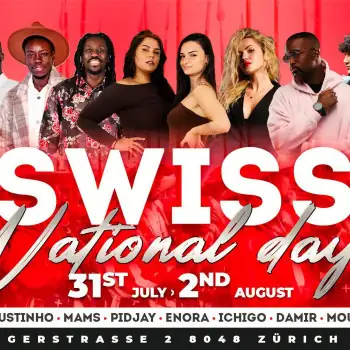 Swiss National Day Urban Kiz Weekender 8 edition - kizomba, zouk festival in Zurich, Switzerland