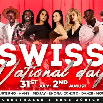 Swiss National Day Urban Kiz Weekender 8 edition - kizomba, zouk festival in Zurich, Switzerland