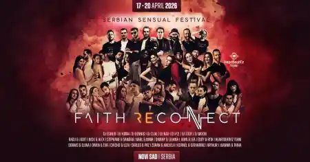 Faith ReConnect Serbian Sensual Festival 2026 - bachata festival in Novi Sad, Serbia