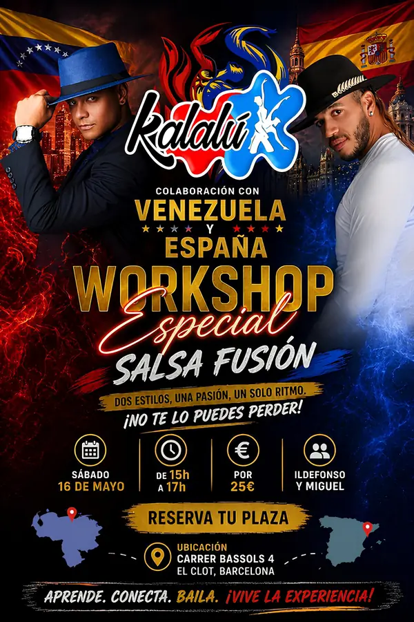 Salsa Fusion Workshop - salsa festival in Barcelona, Spain
