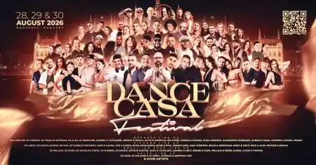 Dance Casa Festival 2026 - bachata, kizomba, salsa, zouk festival in Budapest, Hungary