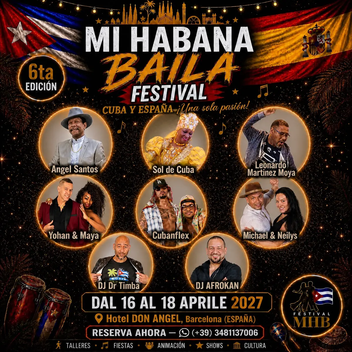 MI HABANA BAILA FESTIVAL (6ta Edicion) - salsa festival in Santa Susanna, Spain