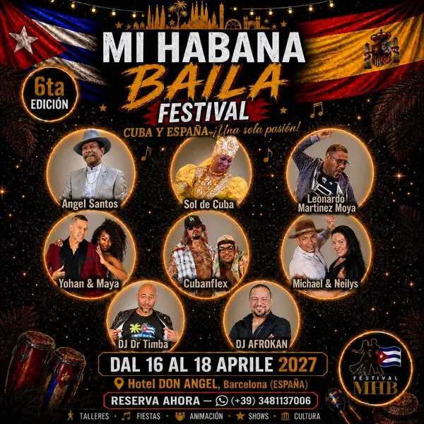 MI HABANA BAILA FESTIVAL (6ta Edicion) - salsa festival in Santa Susanna, Spain