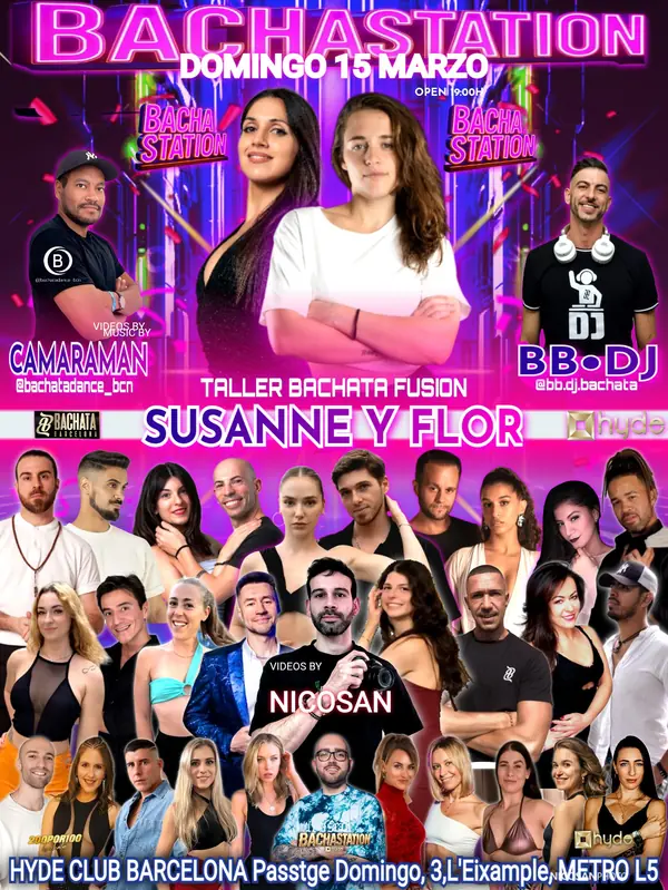 🎉🪩 𝗕𝗔𝗖𝗛𝗔𝗦𝗧𝗔𝗧𝗜𝗢𝗡🪩🎉 - bachata festival in Barcelona, Spain