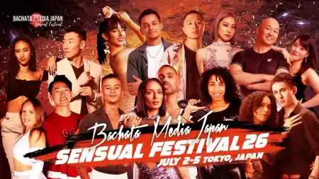 (JAPAN) BMJ Sensual Festival 2026 Tokyo - bachata, zouk festival in Tokyo, Japan