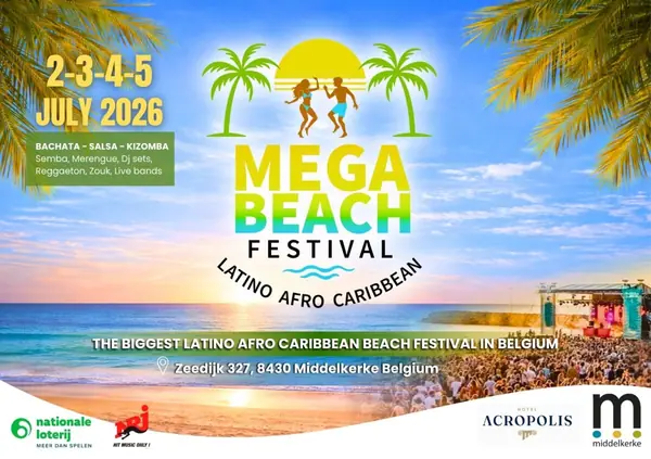 Mega Beach Festival - bachata, kizomba, salsa festival in Middelkerke , Belgium