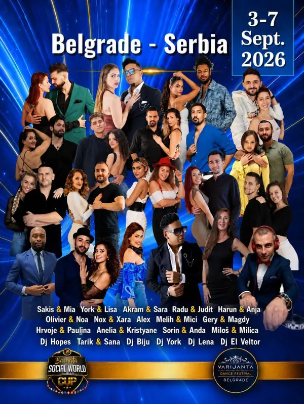 Varijanta Dance Festival Belgrade - bachata, kizomba festival in Belgrade , Serbia