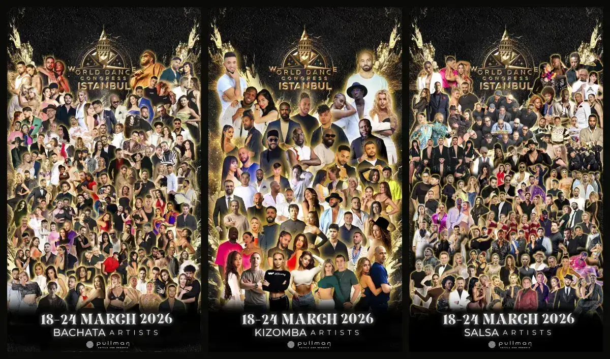 Istanbul World Dance Congress 2026 - Salsa, Bachata, Kizomba festival in Istanbul, Turkey