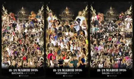 Istanbul World Dance Congress 2026 - Salsa, Bachata, Kizomba festival in Istanbul, Turkey